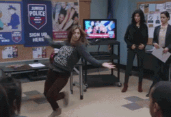 Brooklyn 99 Ginetta Marches Round GIF