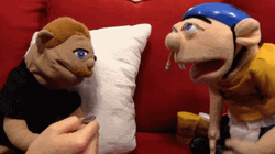 Brooklyn Guy And Jeffy Coin Flip GIF