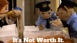 Brooklyn Guy We're Not Worthy GIF