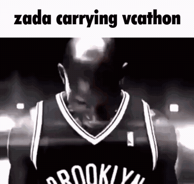 Brooklyn Nets Basketball Player Zada Carrying Vecathon GIF