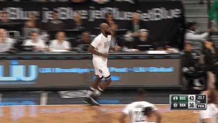 Brooklyn Nets Entering The Game GIF