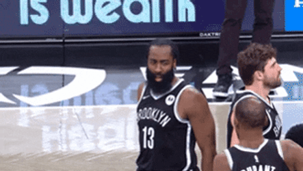 Brooklyn Nets James Harden High Five GIF