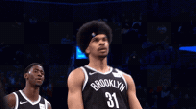 Brooklyn Nets Player Number 31 GIF
