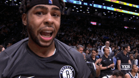 Brooklyn Nets Player Silly Face GIF