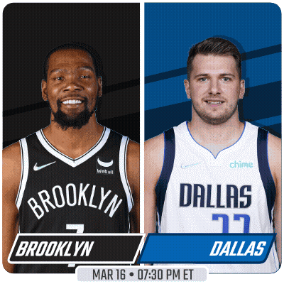 Brooklyn Nets Vs Dallas Mavericks March 16Th GIF