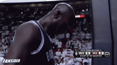 Brooklyn Nets Vs Miami Heat Basketball Game GIF