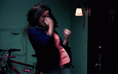 Brooklyn Nine Amy Santiago Happy Dance GIF
