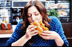 Brooklyn Nine Nine Hungry Gina Linetti GIF