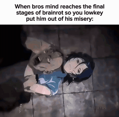 Bros Brainrot Final Stages Meme GIF