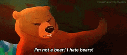 Brother Bear Kenai Hates Bear