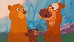Brother Bear Laughing