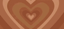 Brown Aesthetic Heart GIF