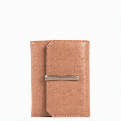Brown And Black Wallet With Zipper GIF