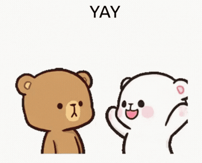 Brown And White Teddy Bears Talking GIF