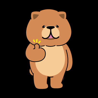 Brown Bear Thumbs Up Good Good Sticker GIF