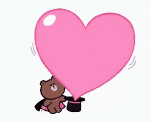 Brown Cony GIF