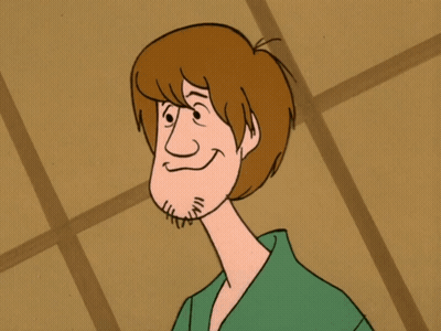 Brown Hair Beard Surprised Cartoon GIF
