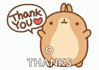 Brown Hamster Saying Thank You GIF