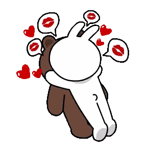 Brown Teddy Bear Holding Head Sticker