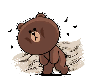 Brown Teddy Bear In Dirt And Feathers Sticker