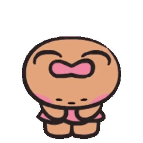 Brown Teddy Bear In Pink Dress With Bow Sticker