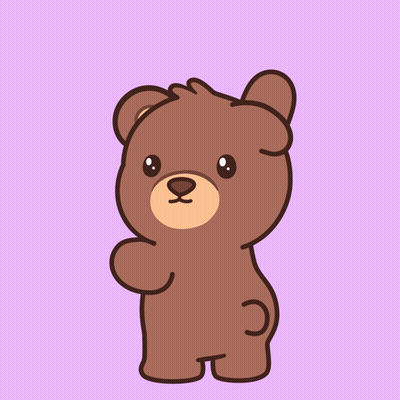 Brown Teddy Bear GIF