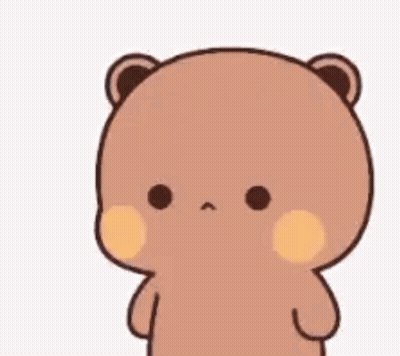 Brown Teddy Bear Making Funny Face