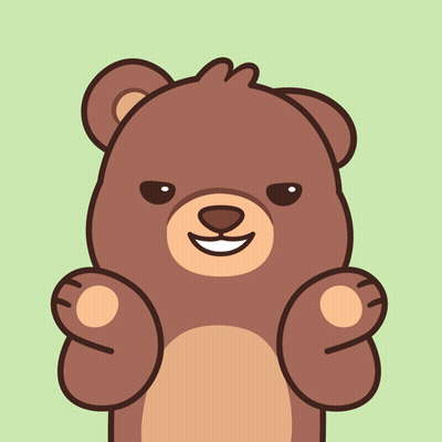 Brown Teddy Bear Smiling GIF
