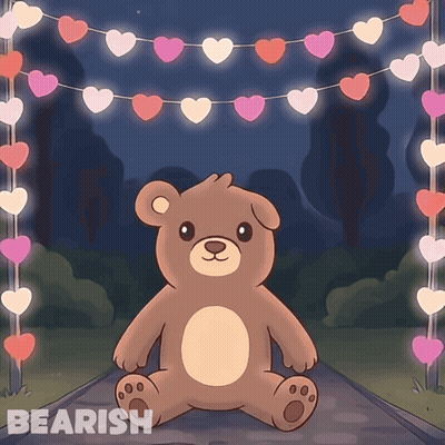Brown Teddy Bear With Nice Message GIF