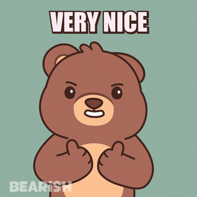 Brown Teddy Bear With Nice Message GIF