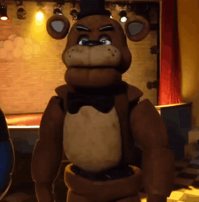 Brown Teddy Bear With Top Hat And Bow Tie GIF