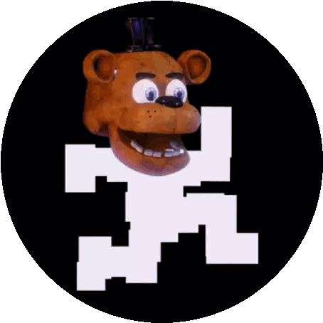 Brown Teddy Bear With Top Hat Sticker