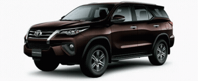 Brown Toyota Fortuner GIF