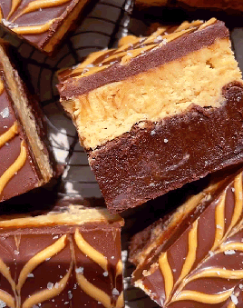 Brownie With Peanut Butter GIF
