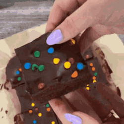 Brownies Candy Sprinkles GIF