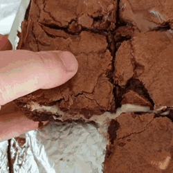Brownies Cream Filled GIF