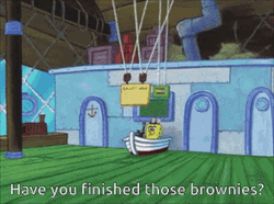 Brownies SpongeBob SquarePants GIF