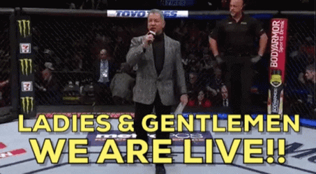 Bruce Buffer Ladies And Gentlemen We Got Him GIF