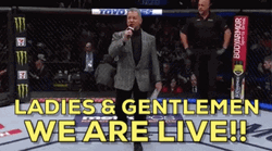Bruce Buffer We Are Live GIF
