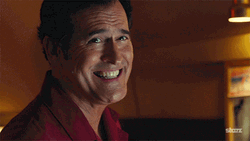Bruce Campbell Sweet Big Smile GIF