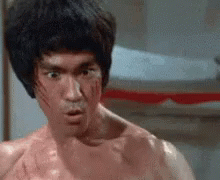 Bruce Lee Crazy Kick GIF