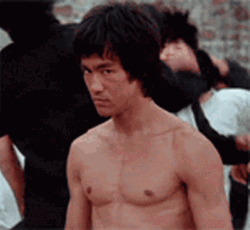 Bruce Lee Death Stare GIF