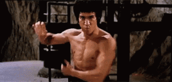Bruce Lee Kung Fu Technique GIF 