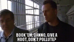 Bruce Willis Book It Danno Hudson Hawk GIF
