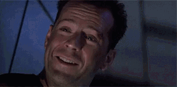 Bruce Willis Charmingly Smiling