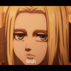 Bruh Meme Historia Reiss Triggered GIF
