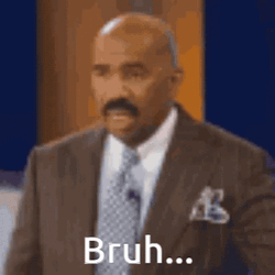 Bruh Meme Steve Harvey Slow Motion GIF