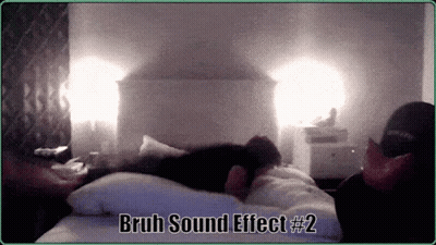 Bruh Sound Effect #2 In Dark Room GIF