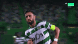 Bruno Fernandes Slow Motion GIF