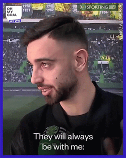 Bruno Fernandes They'll Always Be With Me GIF